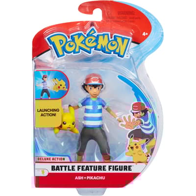 Pokemon Battle Figure Ash & Pikachu