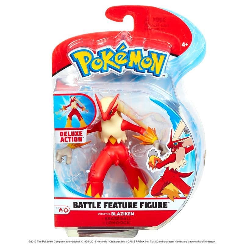 Pokemon Battle Feature Action Blaziken Figure