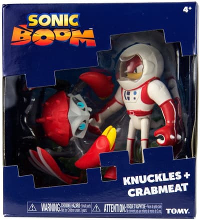 Sonic Boom - Spacesuit Knuckles & Crabmeat
