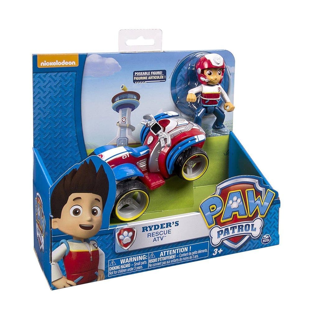 Paw Patrol Fordon med figur Ryder