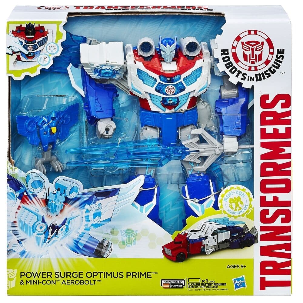Transformers Power Surge Optimus Prime & Mini-Con