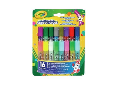 Bild av Crayola 69-4200, Glittersats, Multifärg, 16 färger, Pojke/flicka, 3 År, Kina