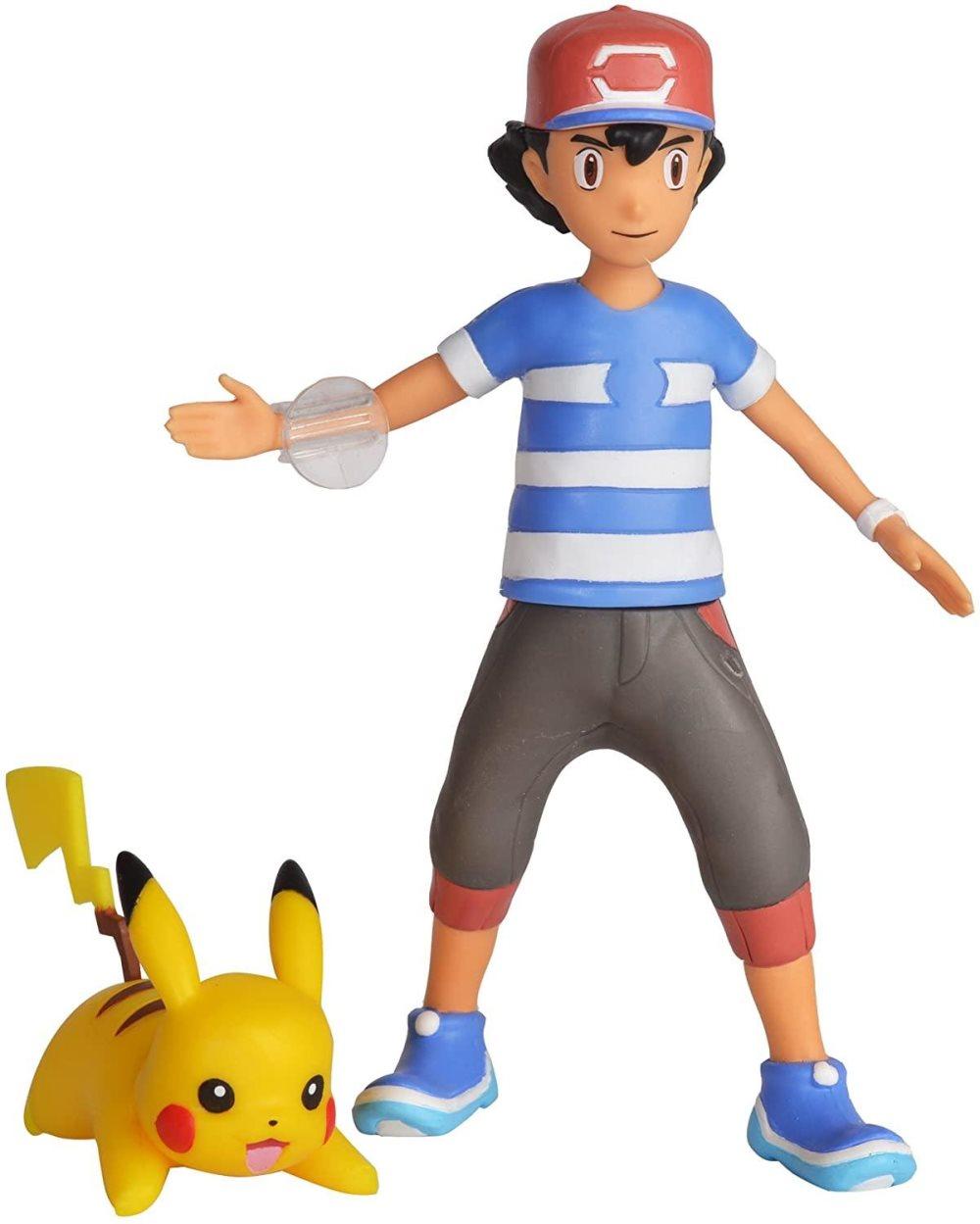 Pokémon Battle Feature Deluxe Action Figure Ash And Pikachu S1