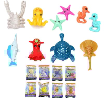 32-Pack Octonauts Sea Creature Pack Sea Life Figurer