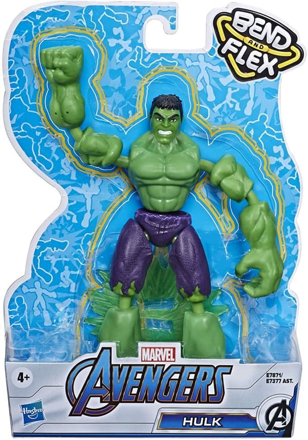 Marvel Avengers Bend and Flex Hulk Action Figure
