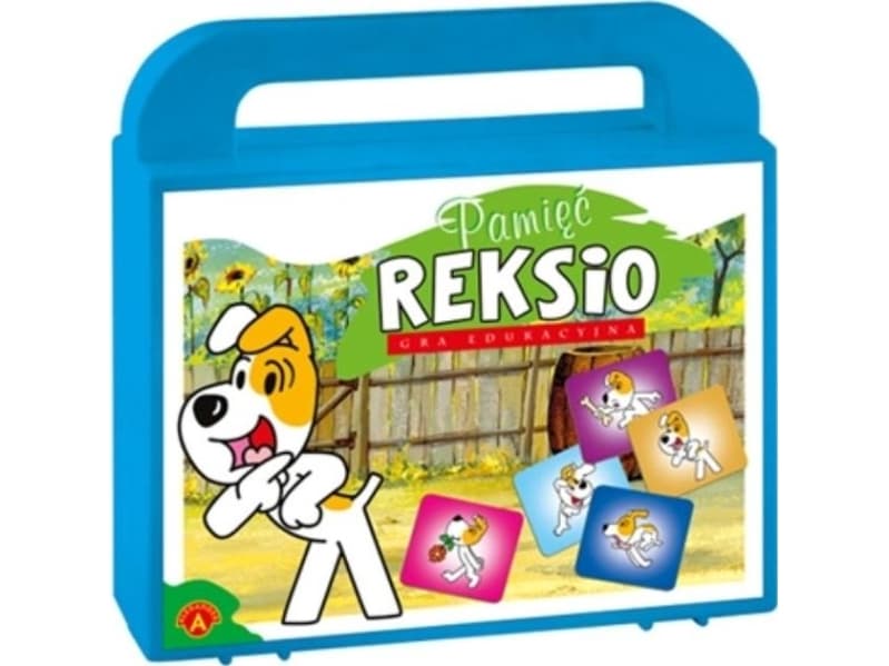Alexander Memory of Reksio in the ALex Suitcase