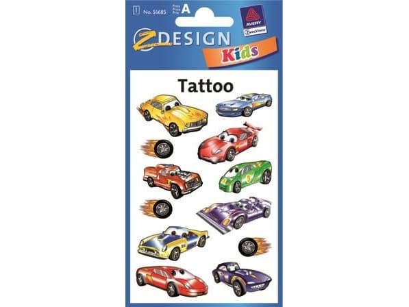 Avery Zweckform Tattoos - Cars (106472)
