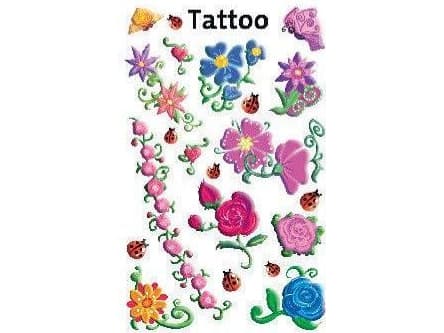 Avery Zweckform Tattoos - Flowers - 106699