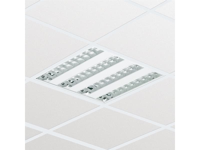 Philips Raster ceiling fixture 4x14W TBS165 G 4xTL5-14W/840 HF C3 PIP (8718696066232)