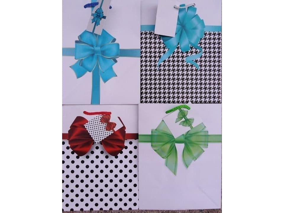 Panorama Decorative laminated bag PL-2 set of 50 bows