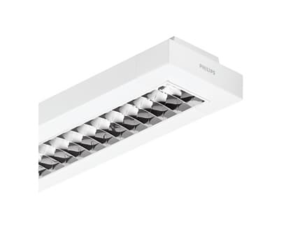 Philips TCS260 2x28W/840 HFS C6 WH, Vit, Universal, Ytmonterad, IP20, I, 28 W