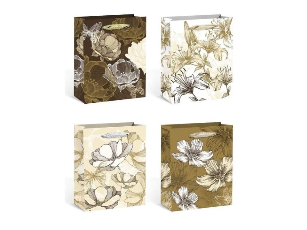 W&K Gift bag KR 1535 M mix 26x32x12.5cm