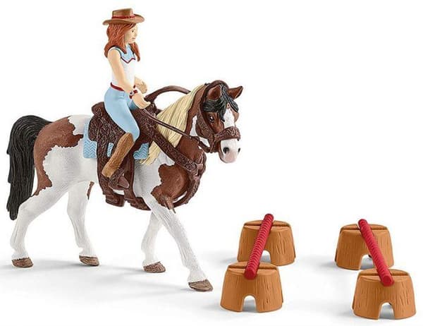 schleich® HORSE CLUB Hannahs Western-ridset 42441