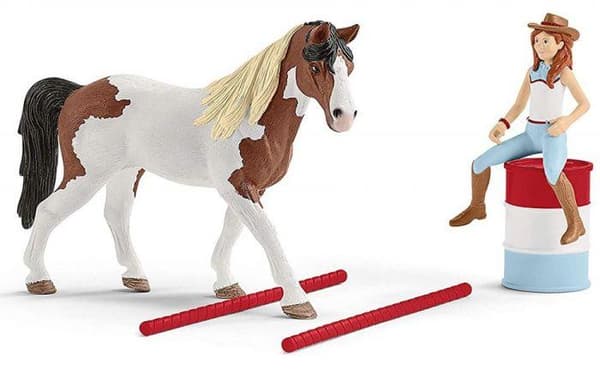 schleich® HORSE CLUB Hannahs Western-ridset 42441