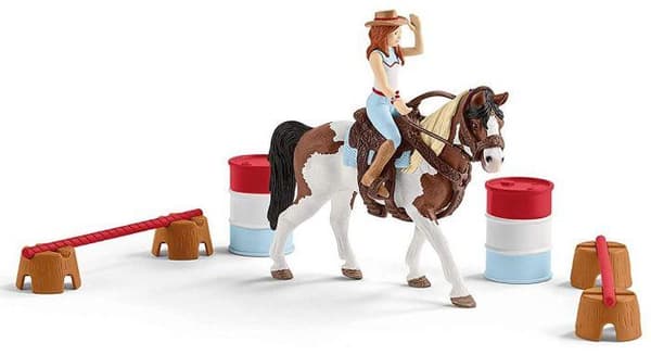 schleich® HORSE CLUB Hannahs Western-ridset 42441