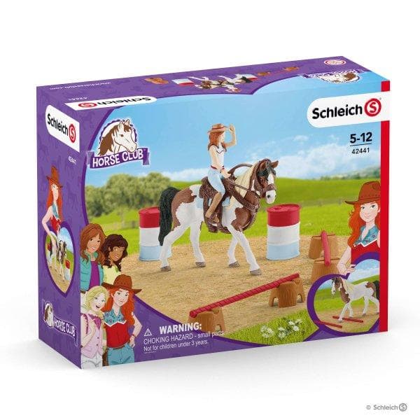 schleich® HORSE CLUB Hannahs Western-ridset 42441