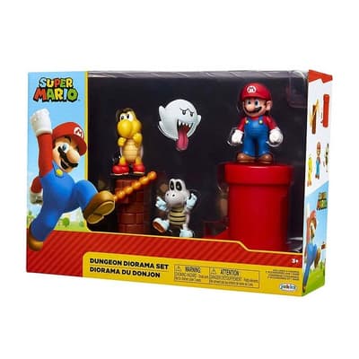 Super Mario Dungeon Diorama Set