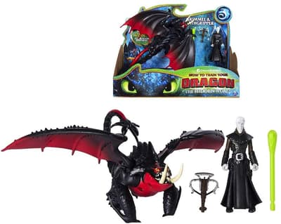 Dragons The Hidden World Deathgripper and Grimmel