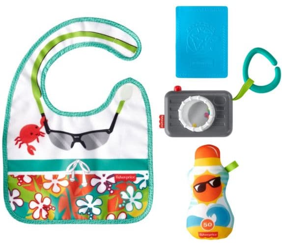 Fisher-Price Tiny Tourist, Multifärg, Pojke/flicka, 0,25 År, 4 styck, 1 styck, Blåsa