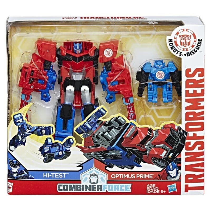 Transformers Robots In Disquise Optimus Prime & Hi-Test Figure