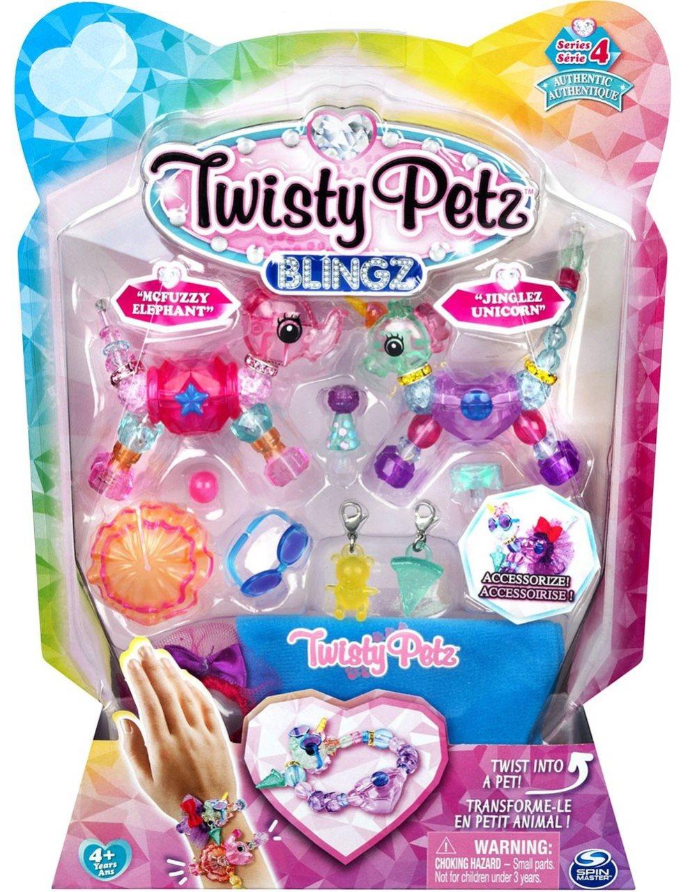 Twisty Petz Blingz Series 4 Starzie Elephant & Jinglez Unicorn