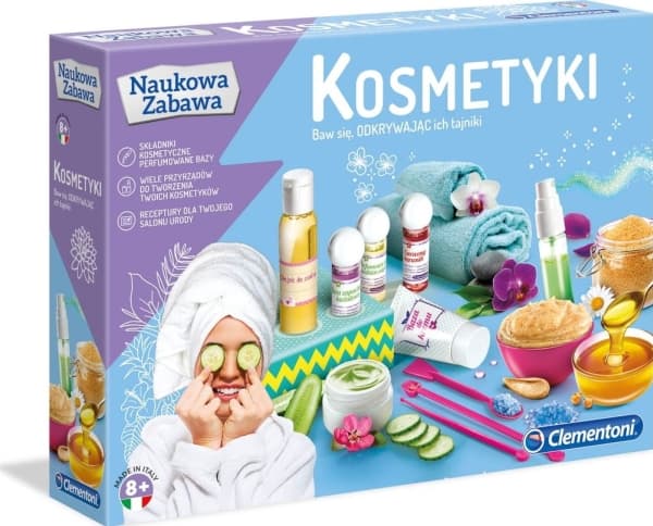 Clementoni Cosmetics Science Fun 8+ Vetenskap