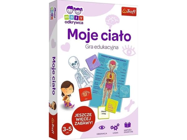 Trefl -Spel A LITTLE EXPLORER MY BODY TREFL PUD