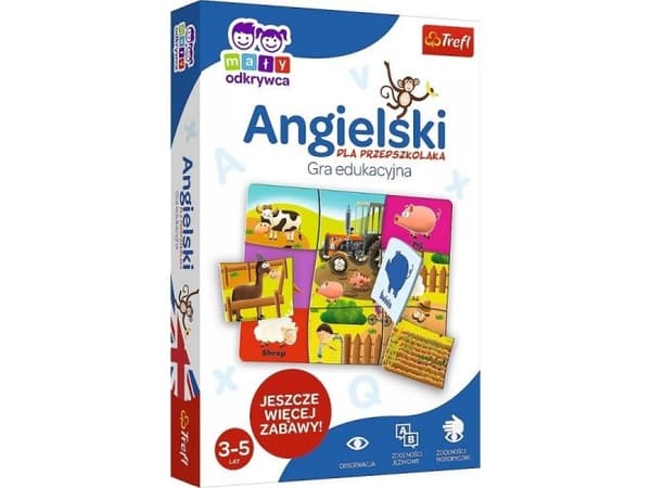 Trefl - ENGLISH GAME FOR PRESCHOOLER TREFL PUD