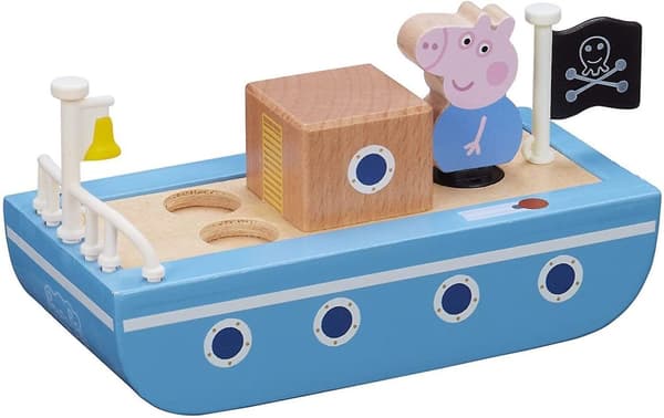 Peppa Pig Wooden Boat