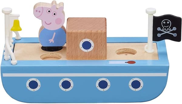 Peppa Pig Wooden Boat