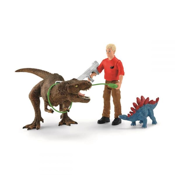 schleich® DINOSAURS Angrepp av Tyrannosaurus Rex 41465