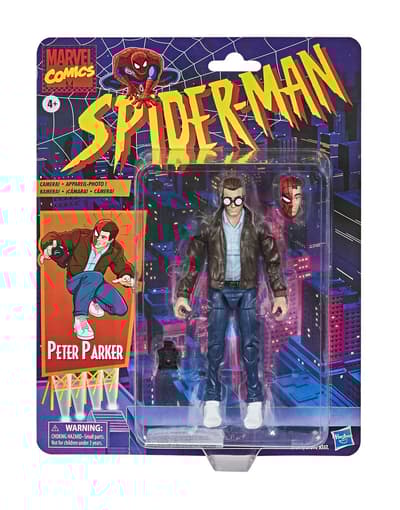 Hasbro Marvel Legends Retro Collection Spider-Man Peter Parker