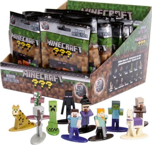 Minecraft Nano Metalfigs Samlarfigurer Blind Pack