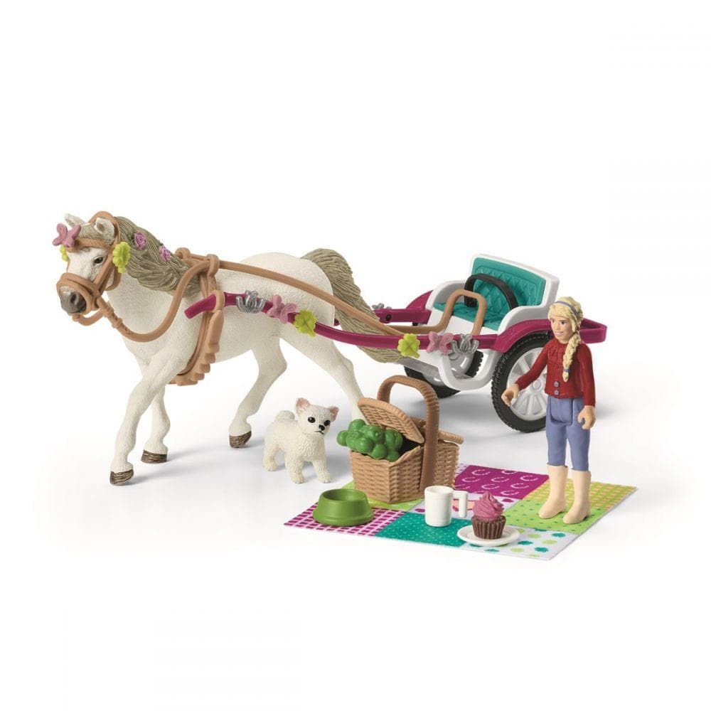 schleich® HORSE CLUB Hästvagn till stora hästshowen 42467