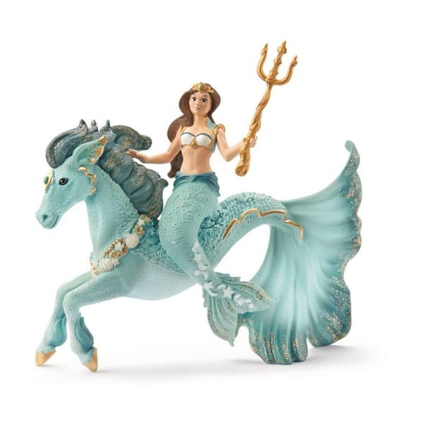 schleich® BAYALA Sjöjungfrun Eyela på undervattenhäst 70594