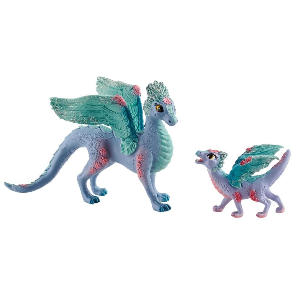 Schleich Bayala - Blomsterdrage med Drageunge