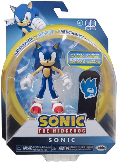 Sonic The Hedgehog Modern Sonic with Snowboard