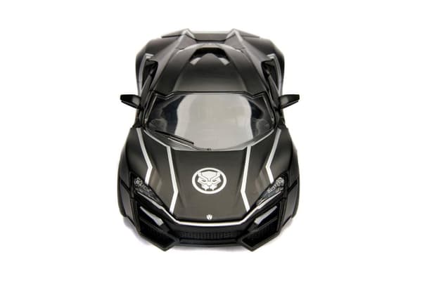 Marvel Black Panther Lykan Hypersport figuurilla 1:24
