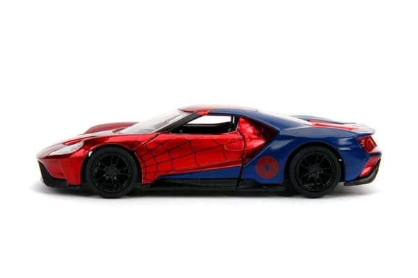 Marvel Spiderman 2017 Ford GT Metall 1:32