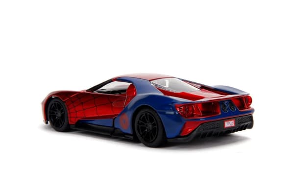 Marvel Spiderman 2017 Ford GT Metall 1:32