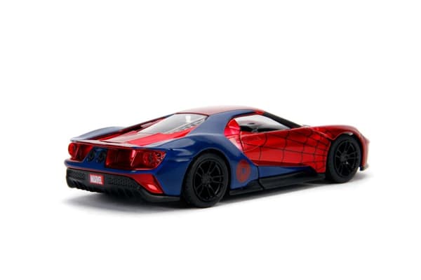 Marvel Spiderman 2017 Ford GT Metall 1:32