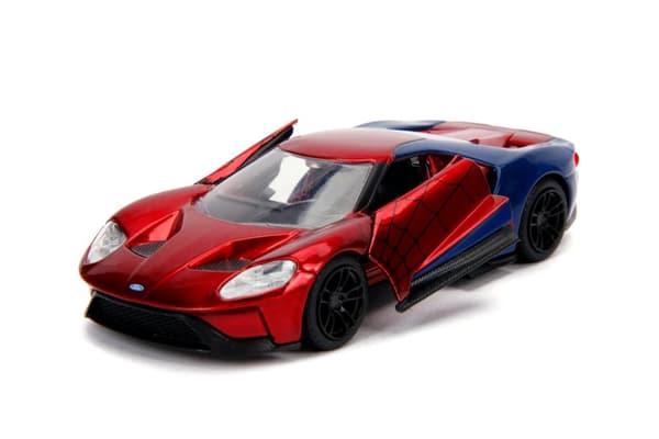 Marvel Spiderman 2017 Ford GT Metall 1:32