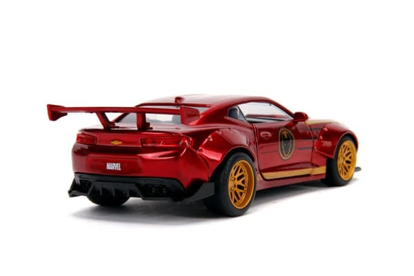 Marvel Iron Man 2016 Chevy Camaro Metall 1:32