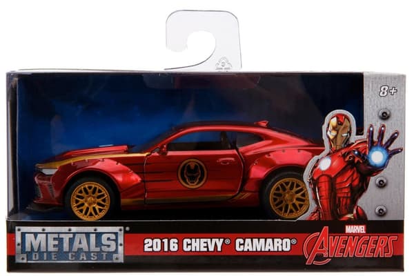 Marvel Iron Man 2016 Chevy Camaro Metall 1:32