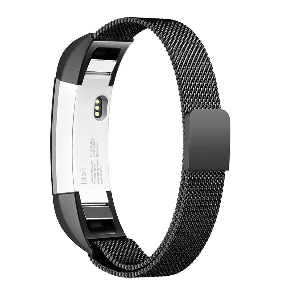 Fitbit Alta/HR armband Milanesisk Loop Svart (L)