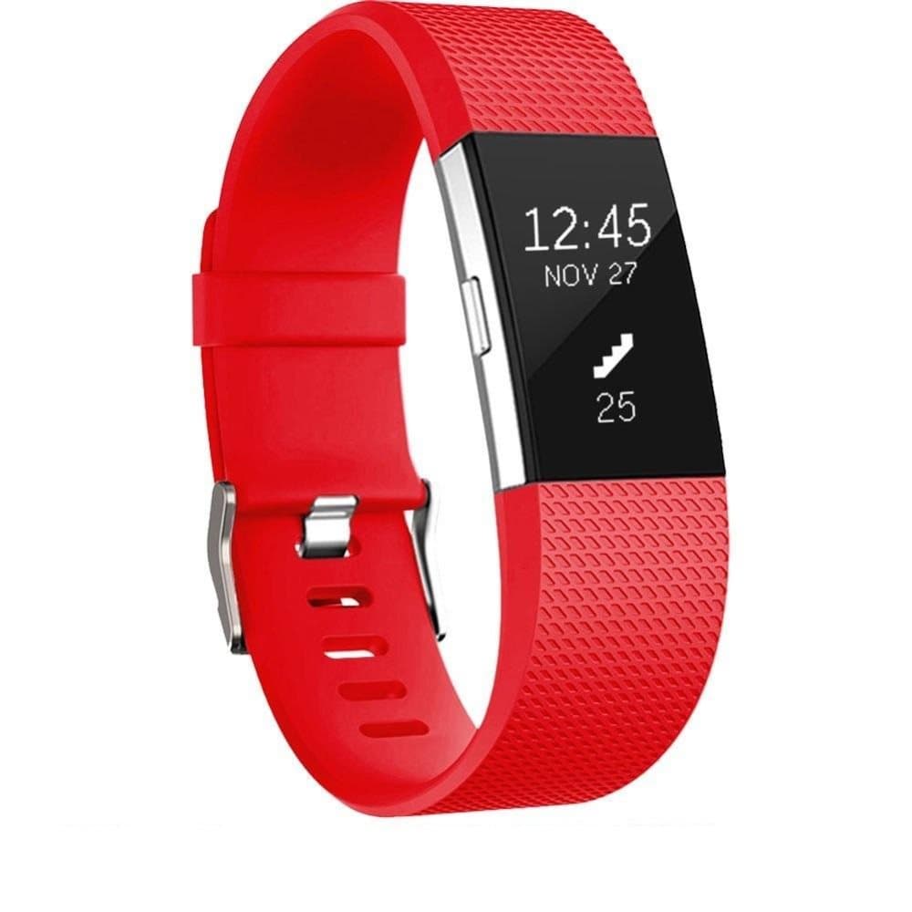 Armbånd til Fitbit Charge 2 - Rød - S