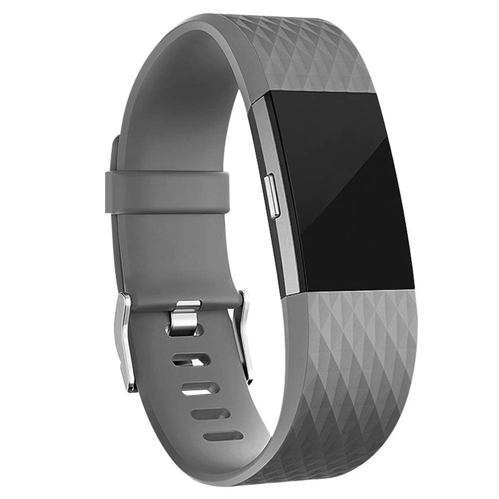 Ranneke Fitbit Charge 2:lle - harmaa - S
