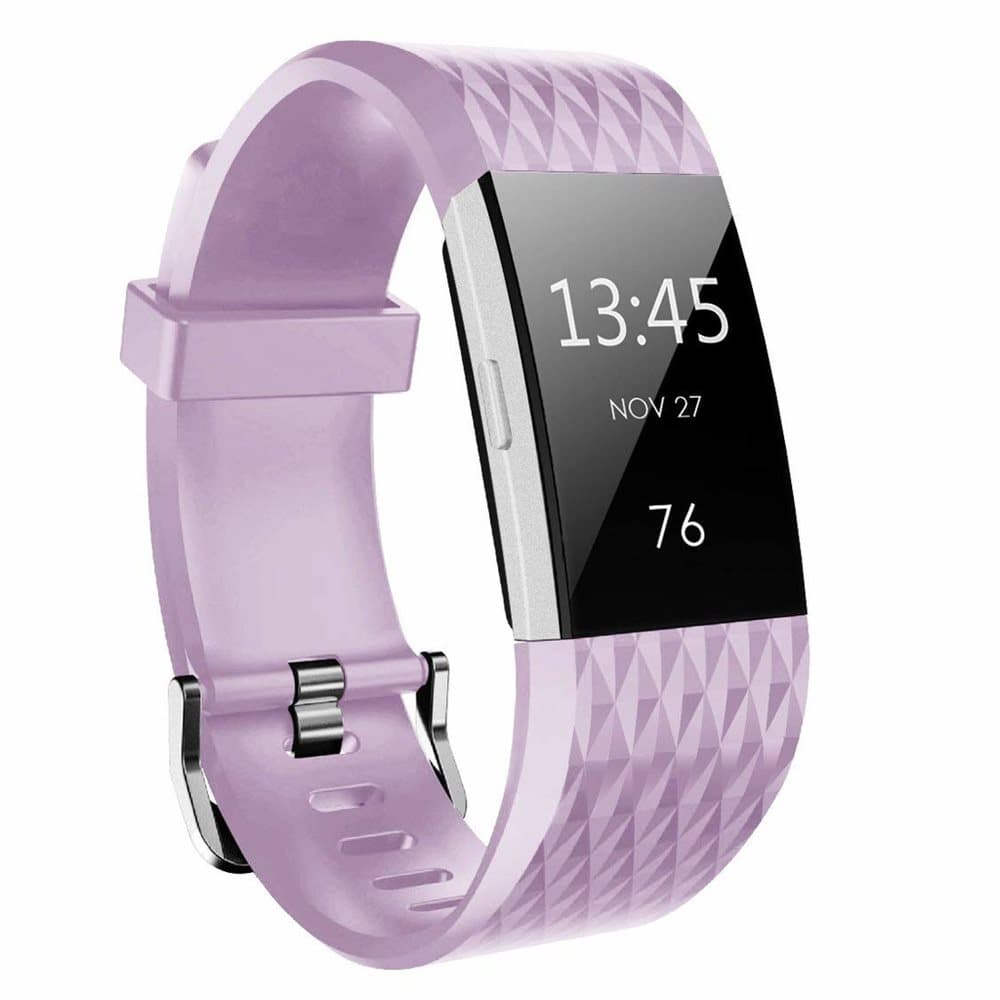 Armbånd til Fitbit Charge 2 -Lilla - S