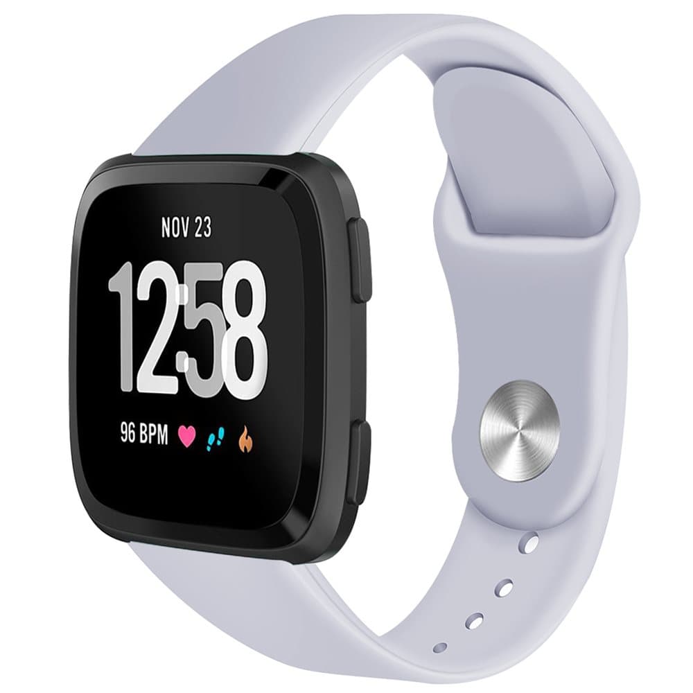 Fitbit Versa armband gummi - grå - S