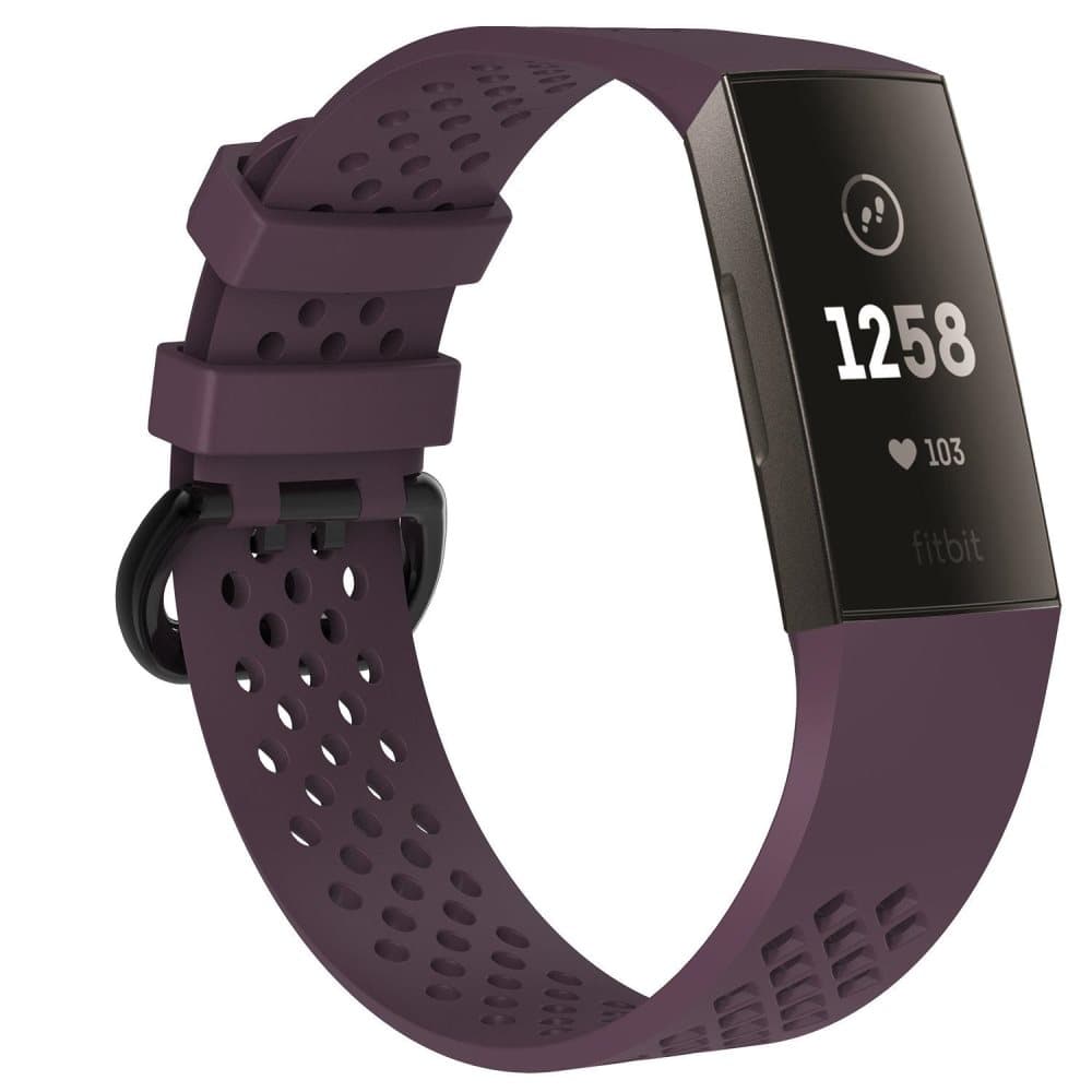 Fitbit Charge 3/4 armbånd lilla (L)